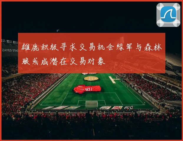 雄鹿积极寻求交易机会绿军与森林狼或成潜在交易对象